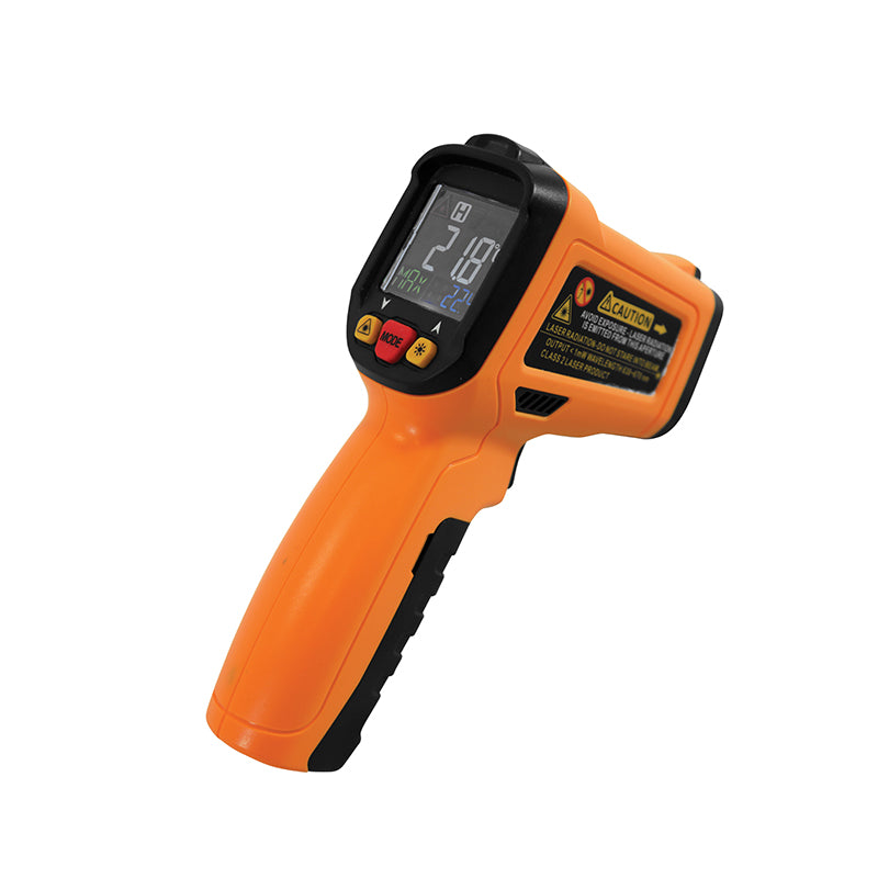 Infrarødt termometer med cirkulær laser (-50 til 550 °C)