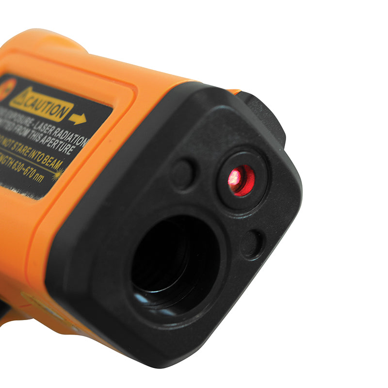 Infrarødt termometer med cirkulær laser (-50 til 550 °C)