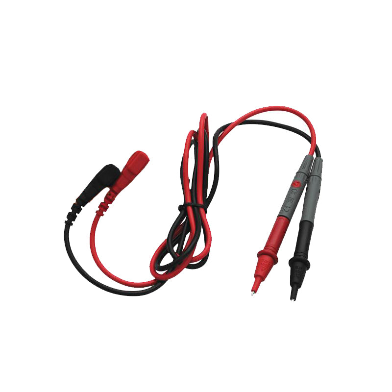 Testledning til multimeter art. 15130710 (sort + rød)