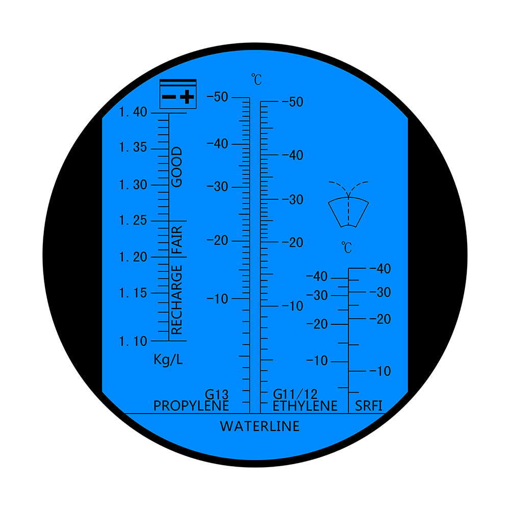 Refraktometer Auto (EG/PG/CW/BF) med "ATC"