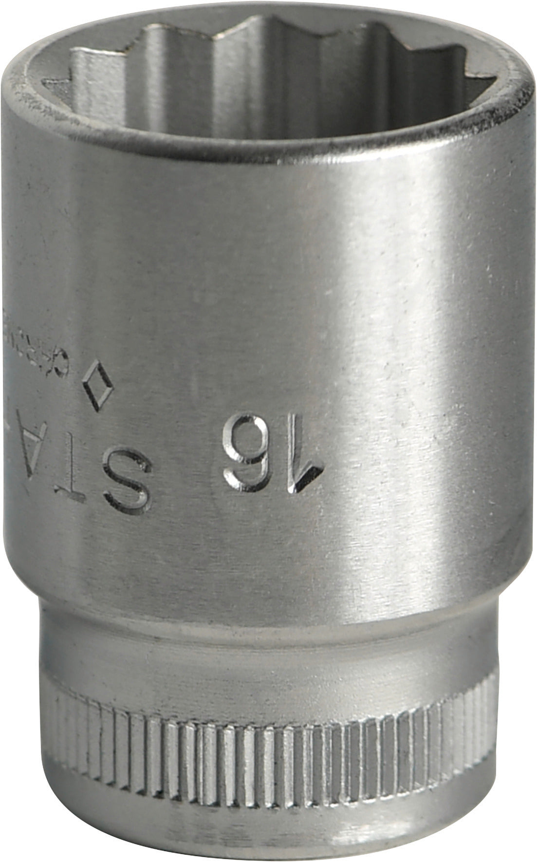 45 top 16 mm, firkant 3/8"