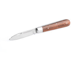Fiskekniv med træskaft knivblad 6,9 cm