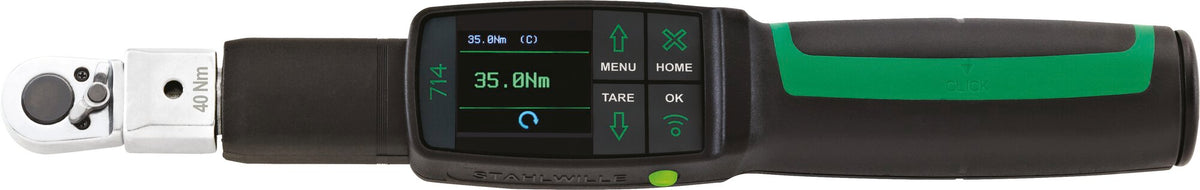 MANOSKOP 714R/4 eClick elektromekanisk vinkel-momentnøgle 4–40 Nm