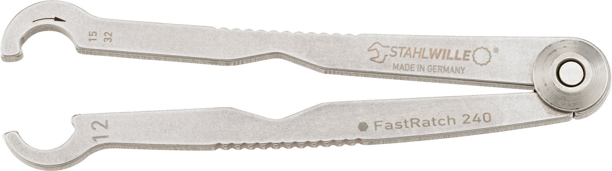 FastRatch 240 åben ringskraldenøgle 12 mm (15/32")
