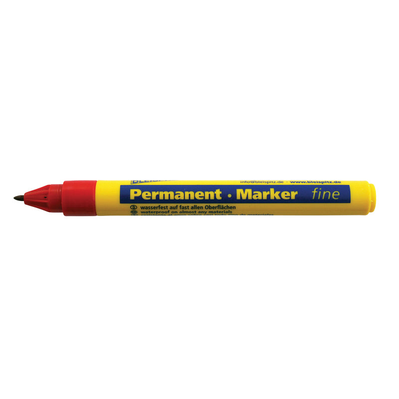 Permanent marker 1,0 mm rød rund spids (model 0754)