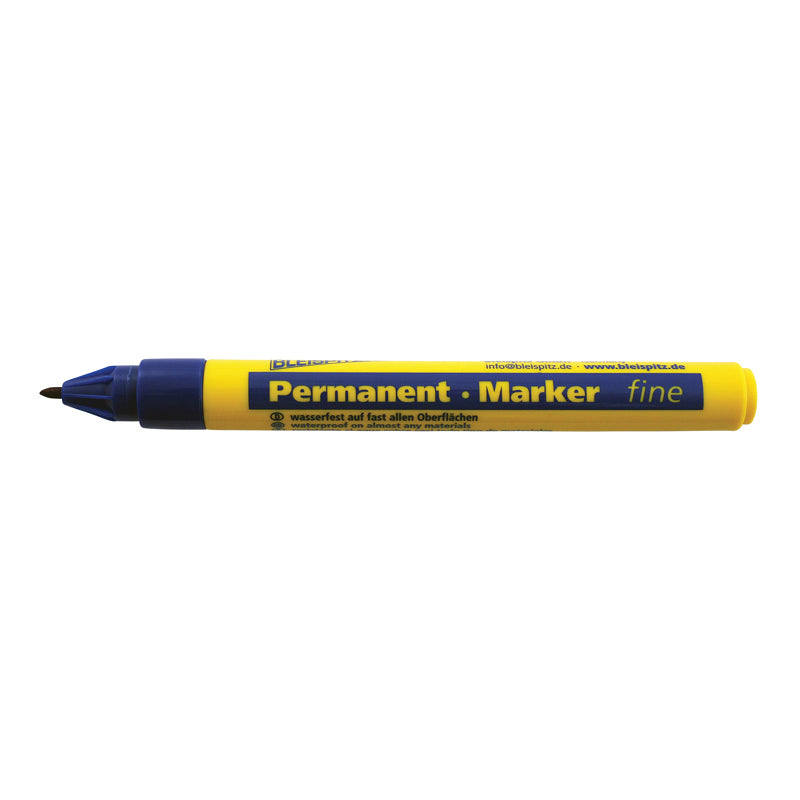 Permanent marker 1,0 mm blå rund spids (model 0778)