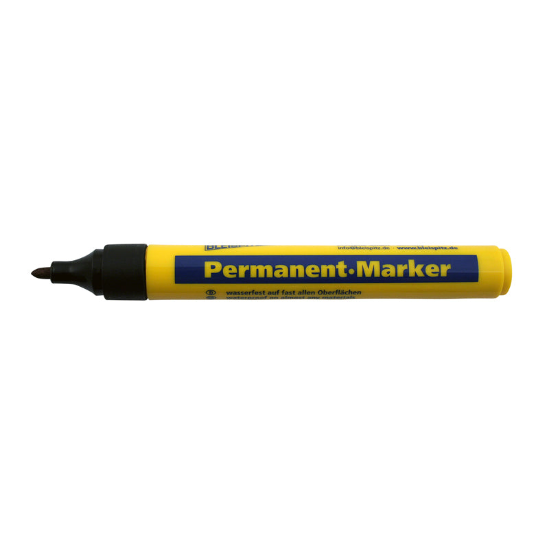 Permanent marker 1,5–3,0 mm sort rund spids (model 0631)