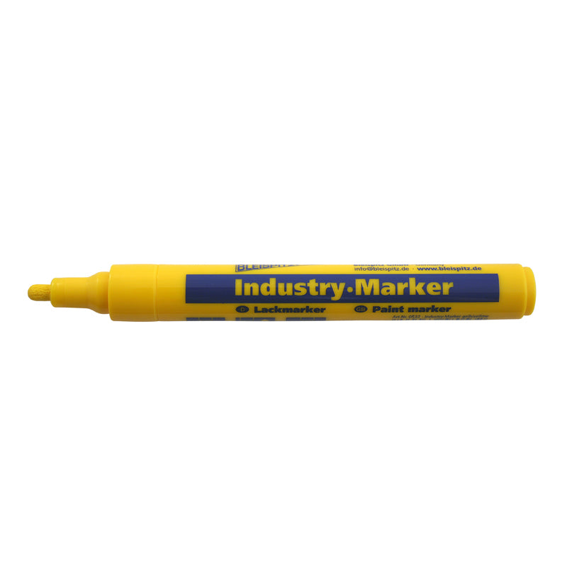Industrimarker 4,0 mm gul rund spids (model 0525)