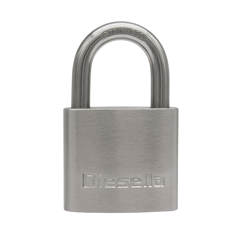 Hængelås 38 mm rustfri stål