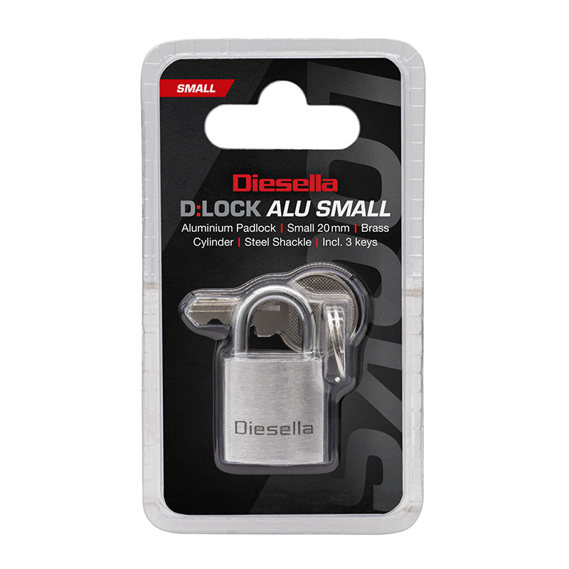 Hængelås 20 mm aluminium