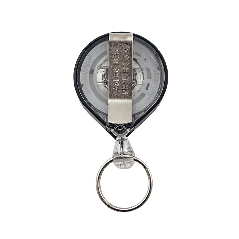 KEY-BAK nøglering Mini-Bak sort med clips