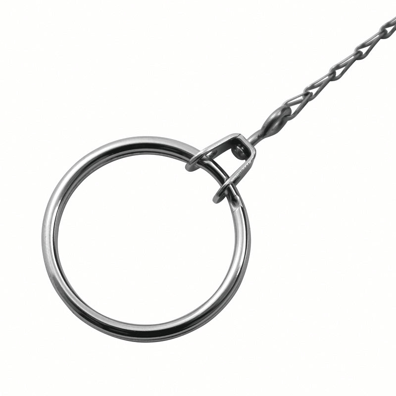 KEY-BAK nøgleholder 5B med bælteclips og rustfri kæde
