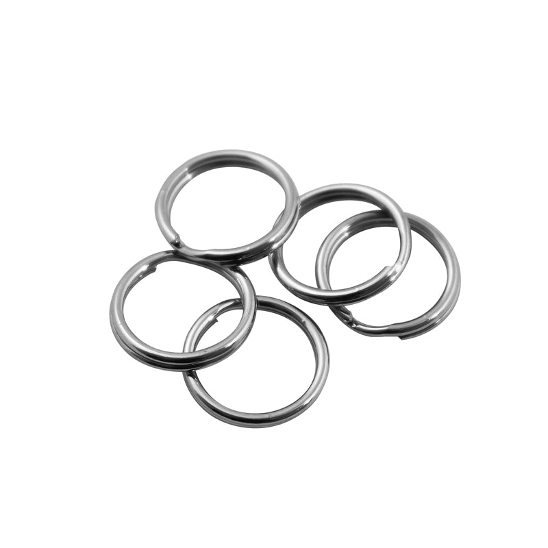 Nøglering Ø14 mm forniklet (10 stk. pr. pakning)