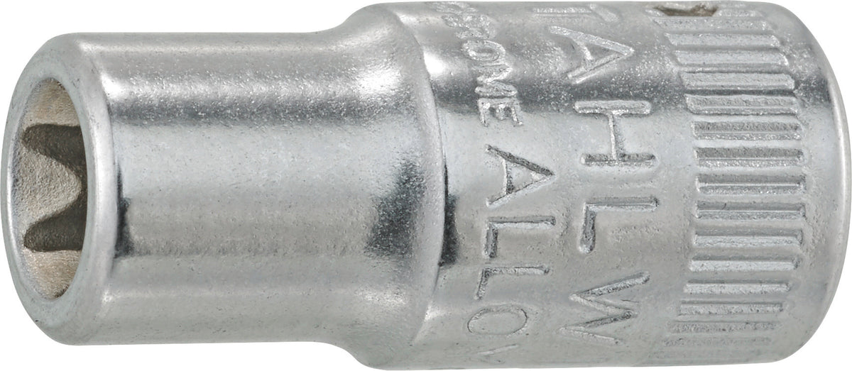 40TX top TORX® E10, firkant 1/4"