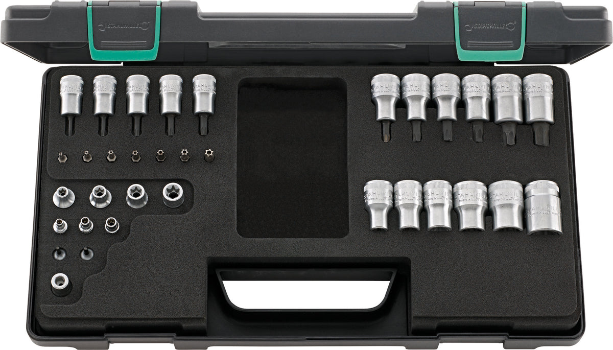 89TX TORX topnøglesæt, 34 dele
