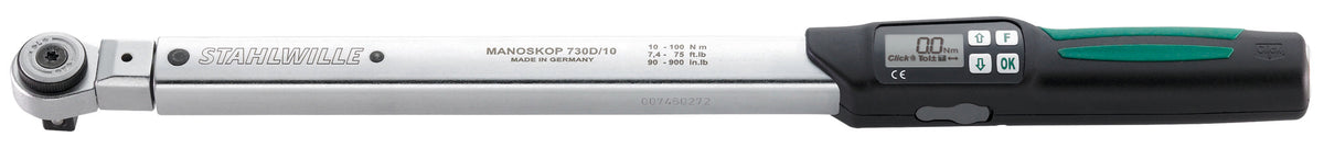 MANOSKOP 730DR/10 elektromekanisk momentnøgle 10–100 Nm