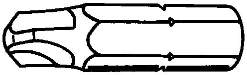 13008 bit TRI-WING® 0,0, 25 mm