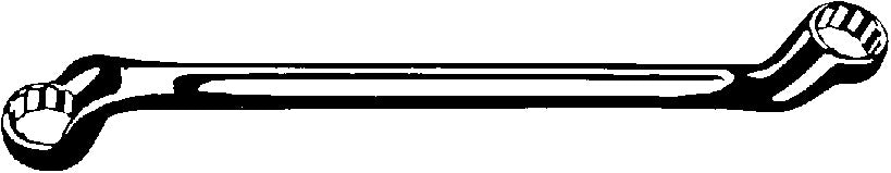 STABIL 20 dobbeltringnøgle 30 × 32 mm