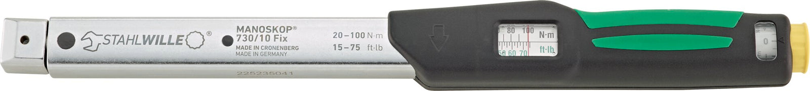 MANOSKOP 730/100 Fix momentnøgle 200–1000 Nm, indstik 22 × 28 mm