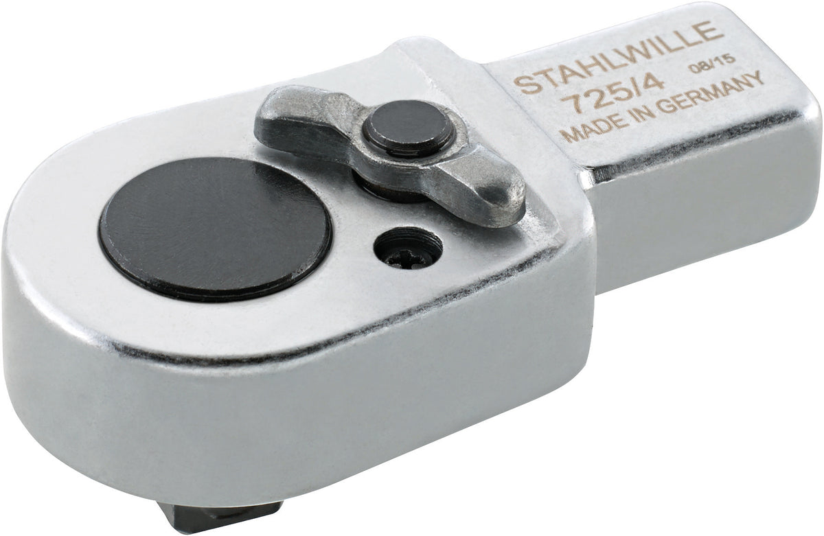 725/4 indstiksskralde firkant 1/4", indstik 9 × 12 mm