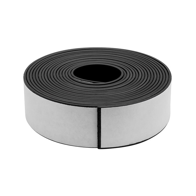Magnetbånd 25 × 1,5 mm × 3 m med klæb