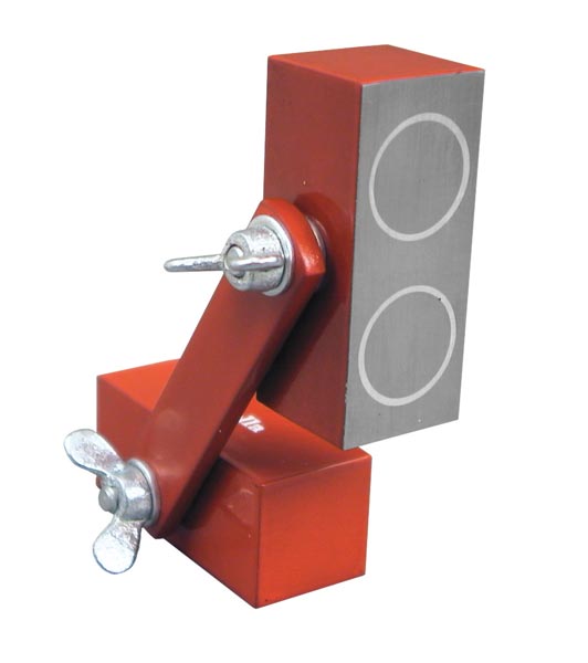 Magnetblok med 2 dobbeltmagneter 60 × 25 × 25 mm (118N)