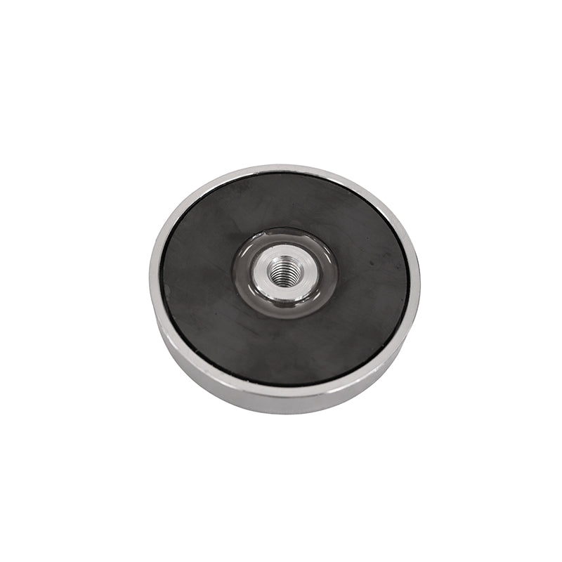 Ferrit-pottemagnet Ø50 mm med M6-gevindhul (170N)