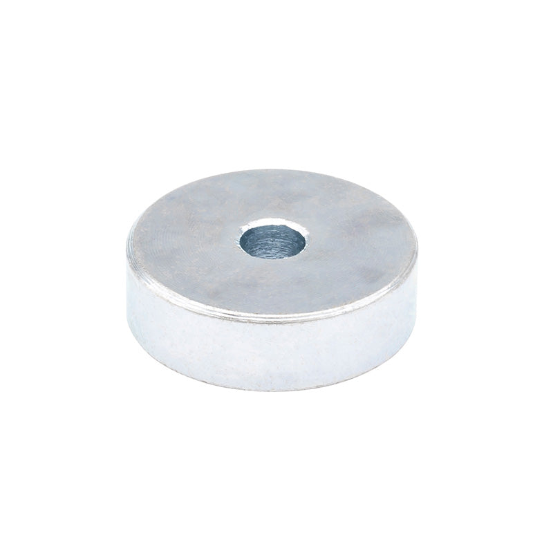 Lav neodym-pottemagnet Ø20 × 6,0 mm, undersænket hul Ø4,5 mm (8,5 kg)