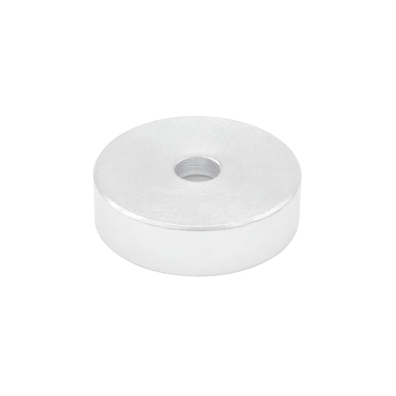 Lav neodym-pottemagnet Ø25 × 7,0 mm, undersænket hul Ø4,5 mm (14 kg)