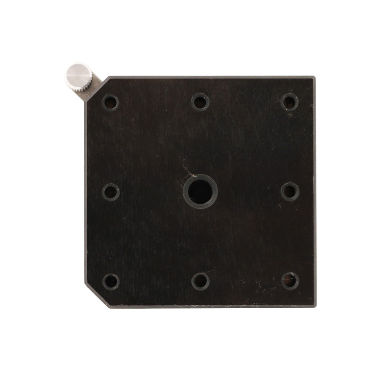 Magnetholdeplade 65 × 65 mm med M8 og 8xM4-gevindhul