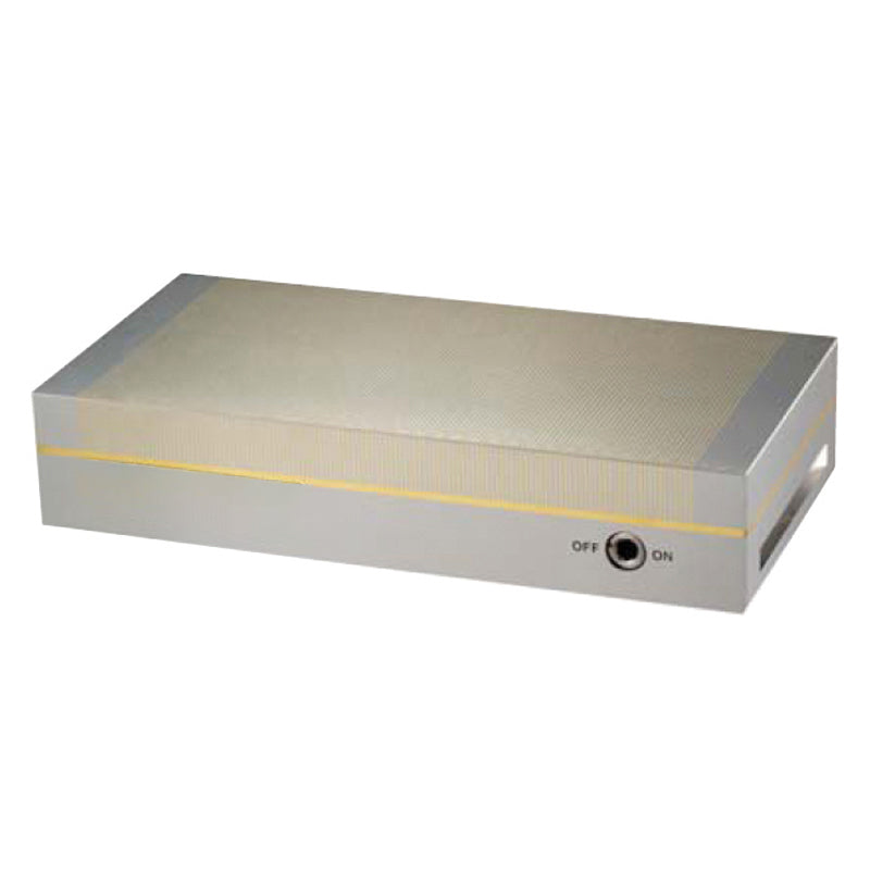 Permanent magnetplan 150 × 400 mm til slibeopgaver med holdekraft op til 100 N/cm2 (polafstand 0,5+1,5 mm)