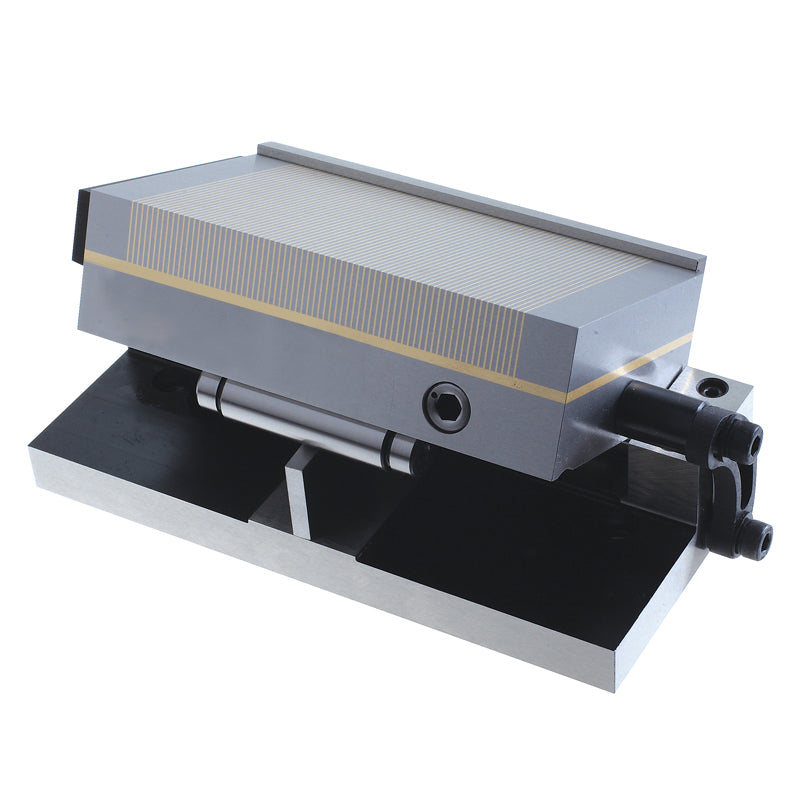 Sinus-magnetplan 150 × 450 mm med holdekraft op til 100 N/cm2 (polafstand 0,5+1,5 mm)