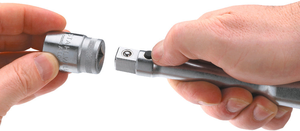 405QR/6 QuickRelease-forlænger 150 mm, firkant 1/4"