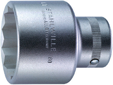 60 top 55 mm, firkant 1"