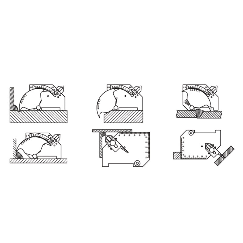 Svejsekantsømlære universal CAM-type (Model E)