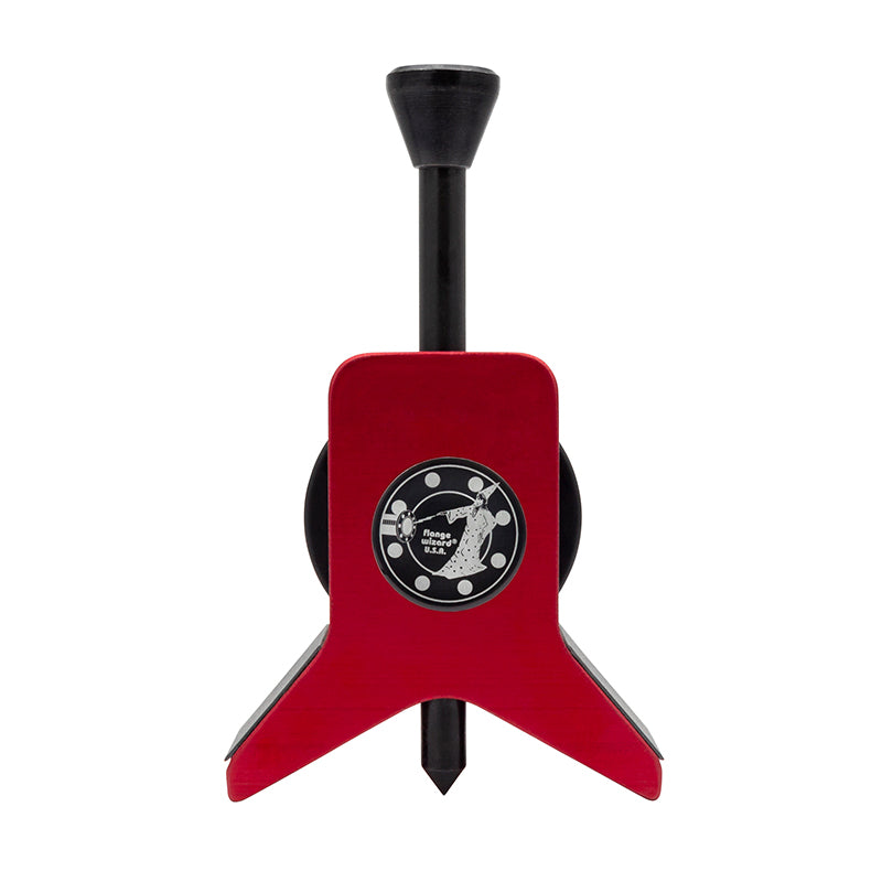 FLANGE WIZARD Centerhoved til 1"+ rør med magnet og vinkelskive med libelle