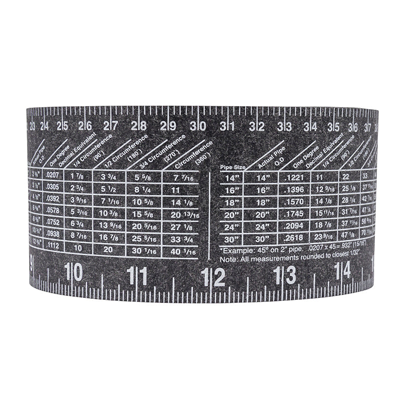FLANGE WIZARD Wrap-Around WW-16 Small til 1"-6" rør (30" længde / 2 5/8" bredde)