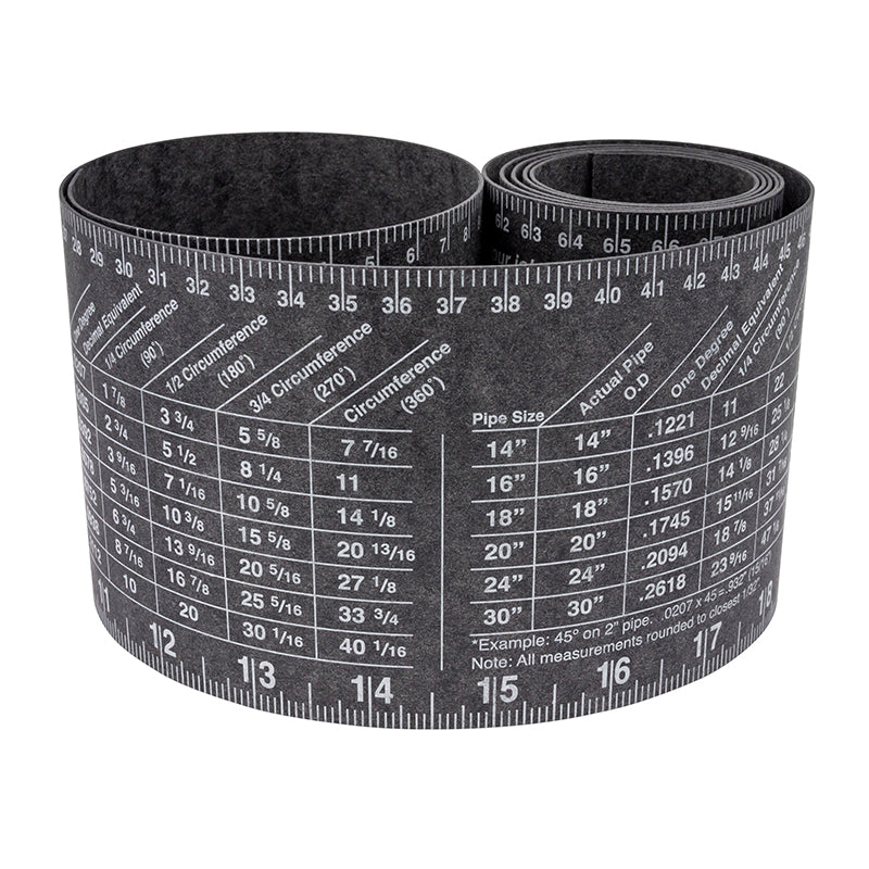 FLANGE WIZARD Wrap-Around WW-17 Medium til 2"-16" rør (60" længde / 3 7/8" bredde)