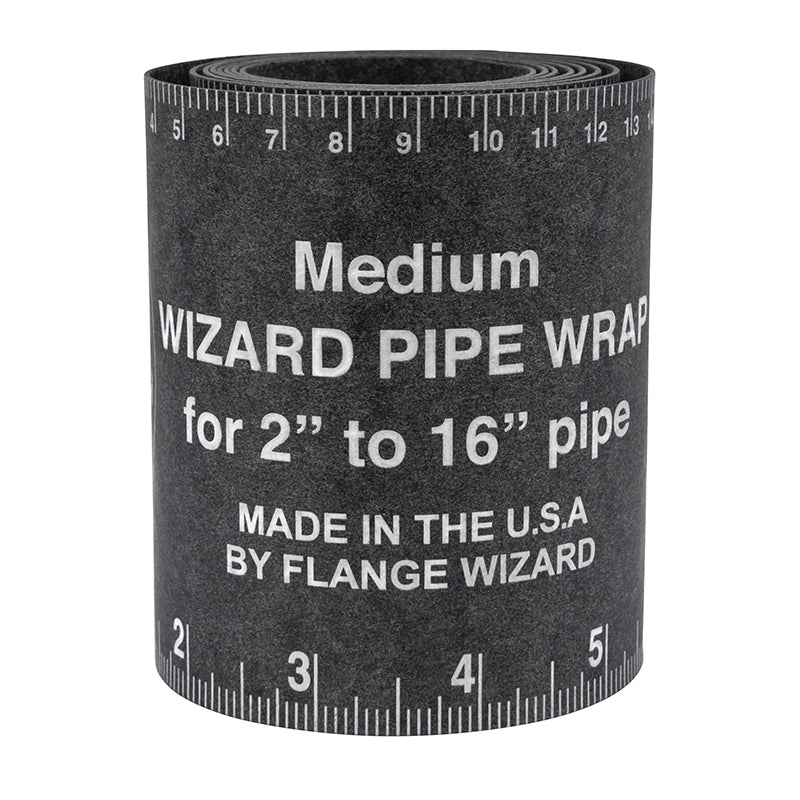 FLANGE WIZARD Wrap-Around WW-17 Medium til 2"-16" rør (60" længde / 3 7/8" bredde)