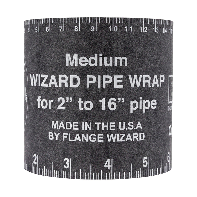 FLANGE WIZARD Wrap-Around WW-17 Medium til 2"-16" rør (60" længde / 3 7/8" bredde)