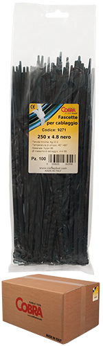 Kabelstrips 365 x 7,8 mm - 100 stk.