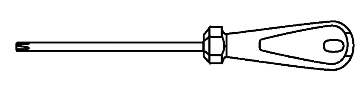 3K DRALL® 4856 skruetrækker TORX® TR T40, 115 mm