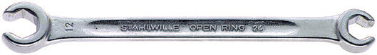 OPEN RING 24 åben dobbeltringnøgle 10 × 12 mm, vinklet