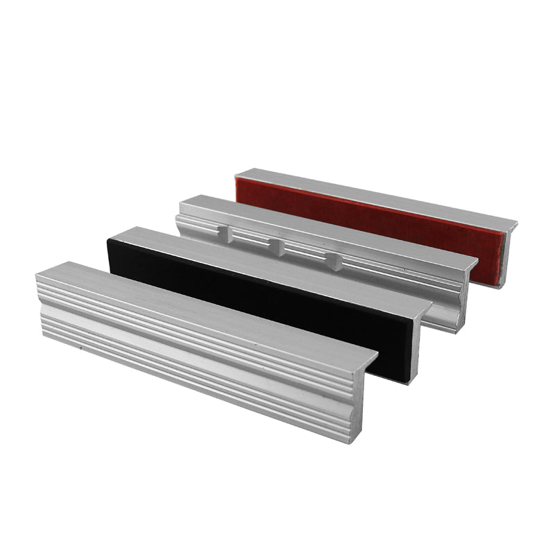Alu-beskyttelsesbakker 100 mm, 4 sæt med neodymmagneter i polytex-taske