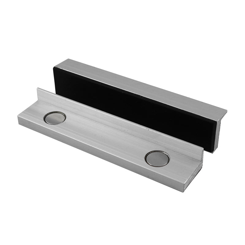 Alu-beskyttelsesbakker 125 mm gummi med neodymmagneter
