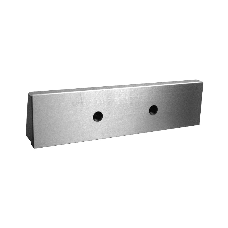 Glatte bakker 100 mm med 2 × M6-gevindhul til GT-skruestik (serie 1)