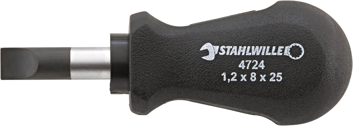 DRALL® 4724 skruetrækker kærv 1,2 × 8 mm, 25 mm