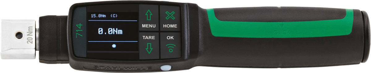 MANOSKOP 714/2 eClick elektromekanisk vinkel-momentnøgle 2–20 Nm