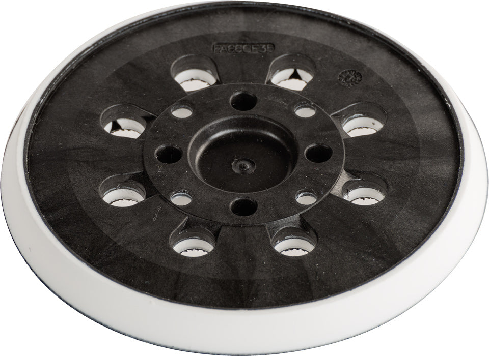 Bagskive Ø 125  mm excentersliber VELCRO