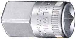 432 firkantadapter, firkant 3/8" → 1/2"